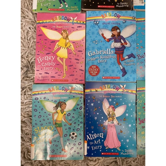 Rainbow Magic Fairies Book Series Lot x12 Chapter Books Daisy Meadows Scholastic - Picture 2 of 6